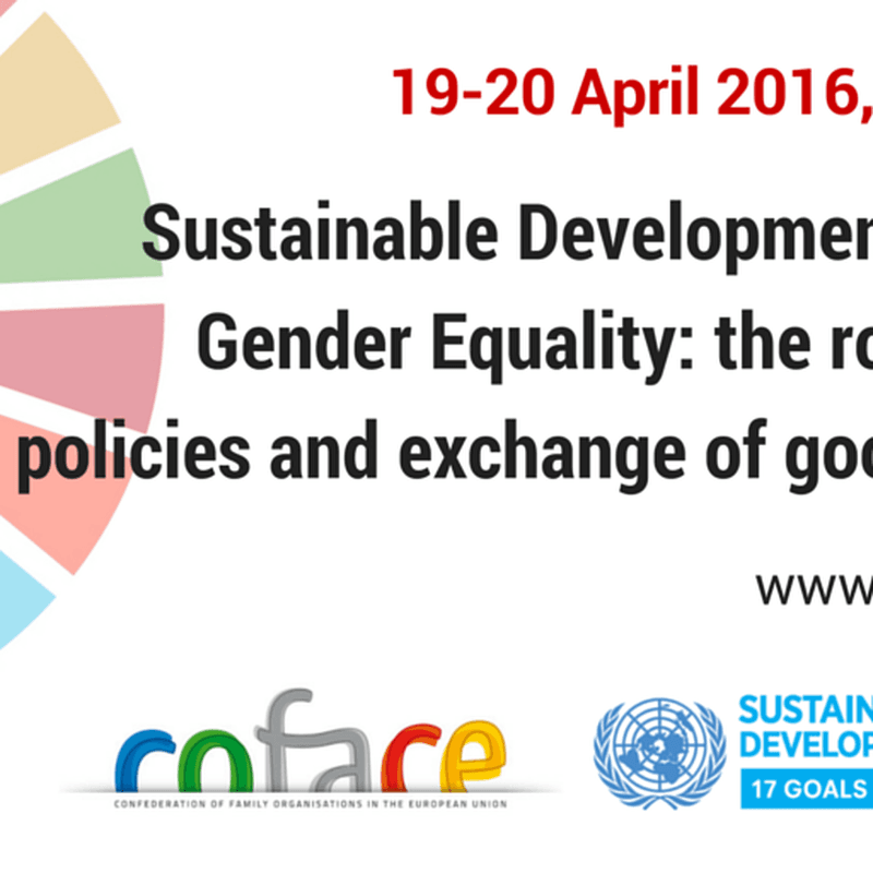 Sustainable development goals and gender equality: the role of family policies and exchange of good practices