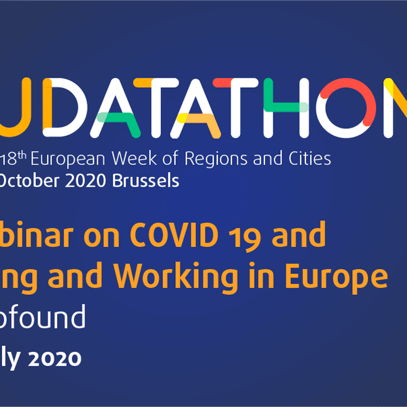EU Open Data Explained - Webinar on Living, Working and COVID-19
