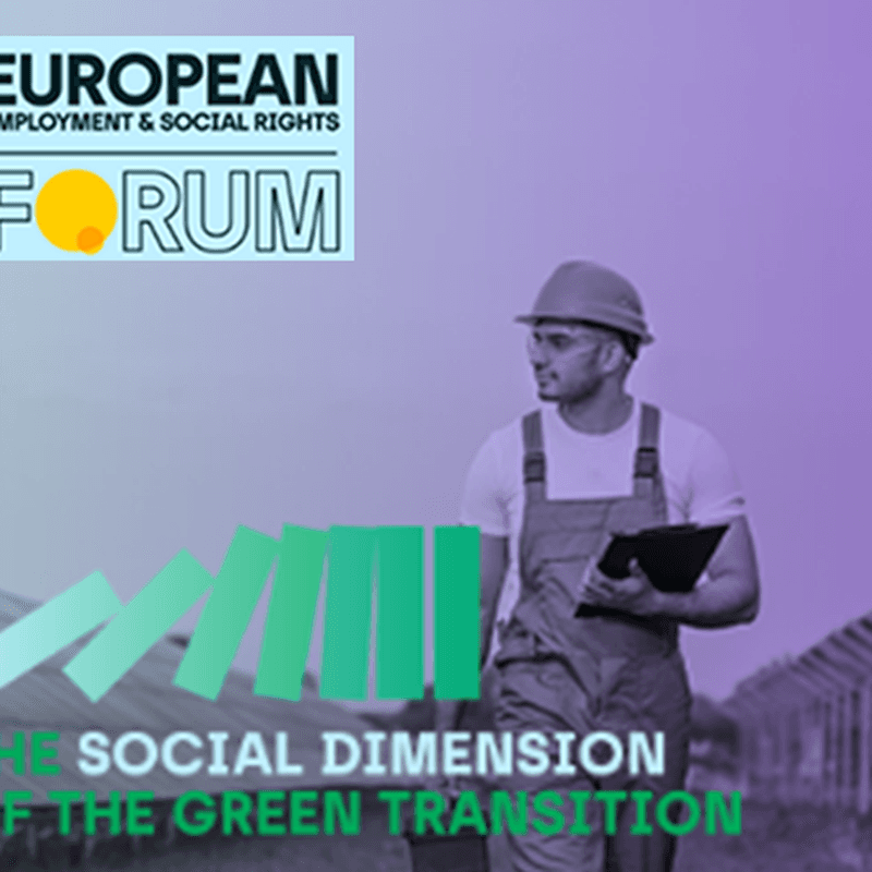 European Employment and Social Rights Forum - The social dimension of the green transition