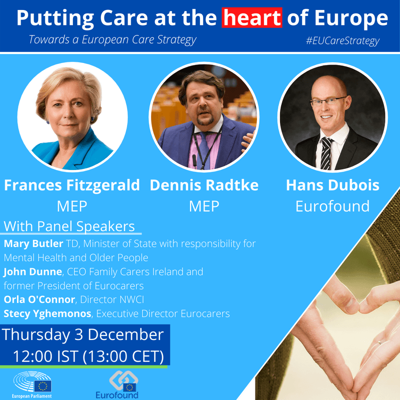 Watch the webinar: Putting care at the heart of Europe – Towards a European Care Strategy